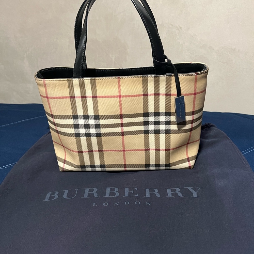 Burberry Beige and Black Women's Bag